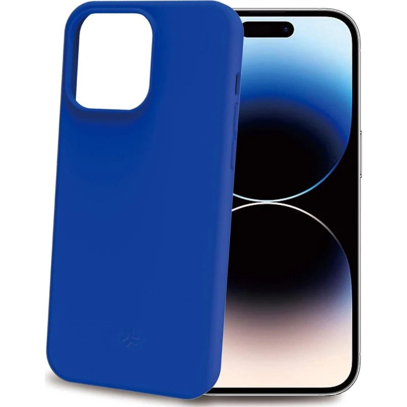 Cromo Soft Touch Cover iPhone 15 Pro Blå