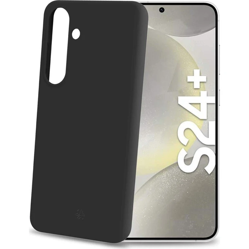 Cromo Soft Cover til Galaxy S24+ 5G, Sort