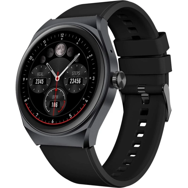 Celly Trainerhalo Smartwatch Rund 1,38" Sort