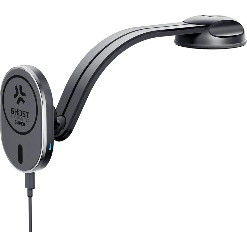 Celly GHOSTSUPMAGFL Magnetisk Bilholder med 15W Trådløs Opladning