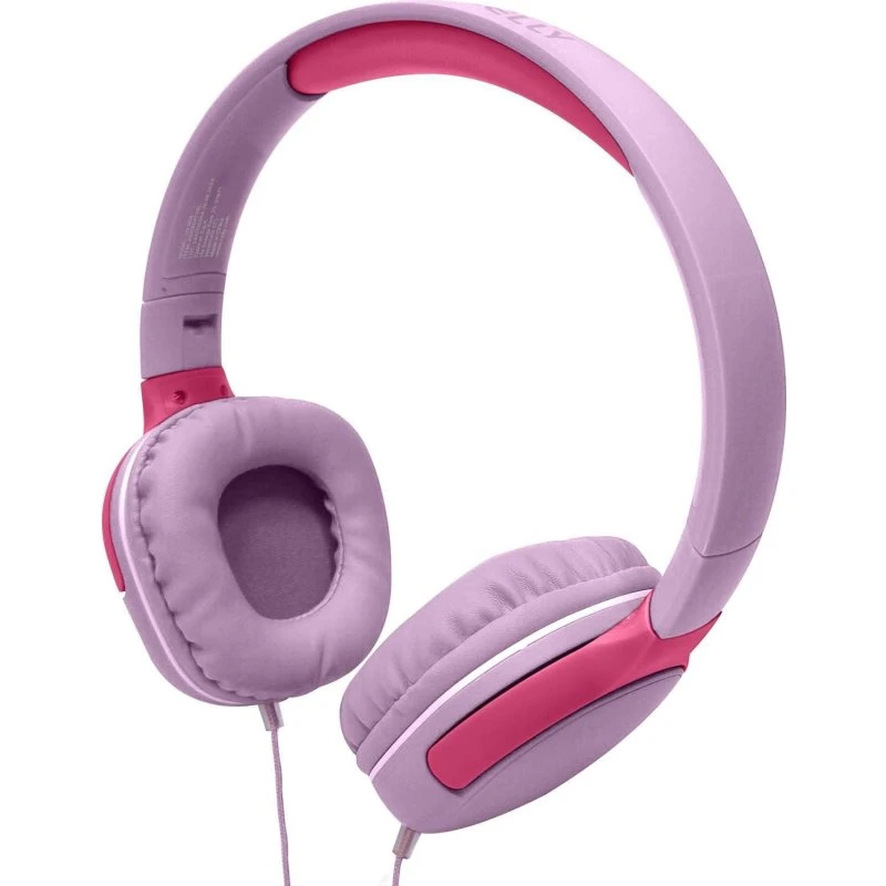 Celly KidsBeat 2 Hovedtelefoner, Pink, 85dB Volumenbegrænsning