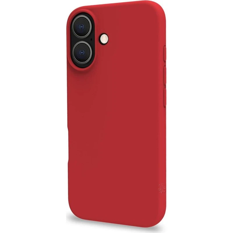 Cromo Soft Gummicover iPhone 16e Rød