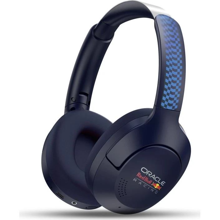 Red Bull Racing RB-HP110 Trådløse Over-Ear ANC Hovedtelefoner, Blå