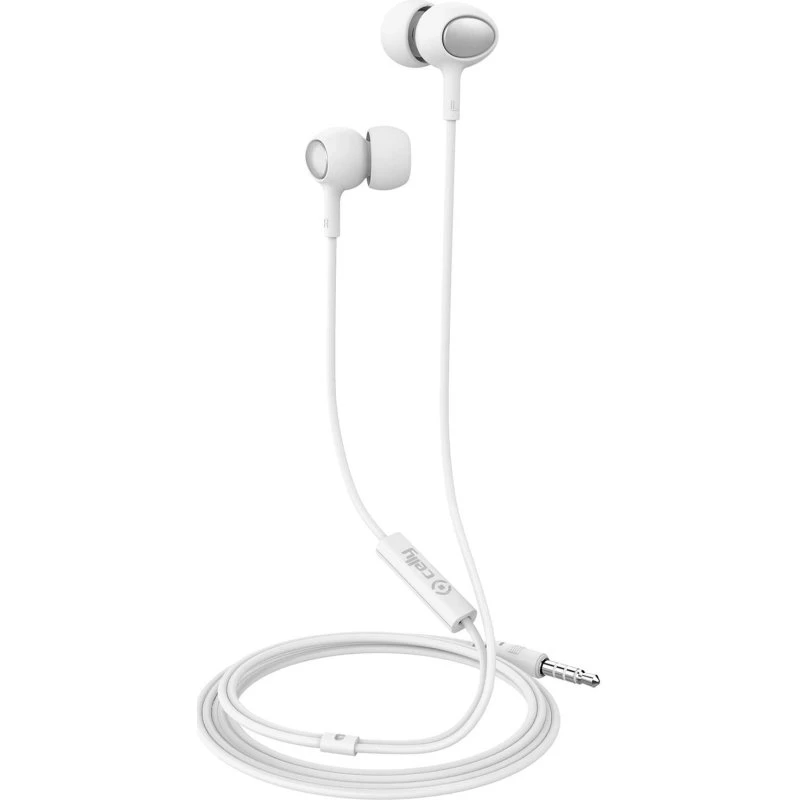 Celly UP500 In-ear Hovedtelefon Hvid 3,5mm