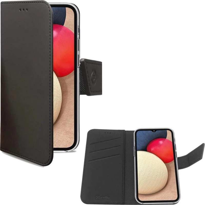 Pung etui Galaxy A02s SM-A025F Sort