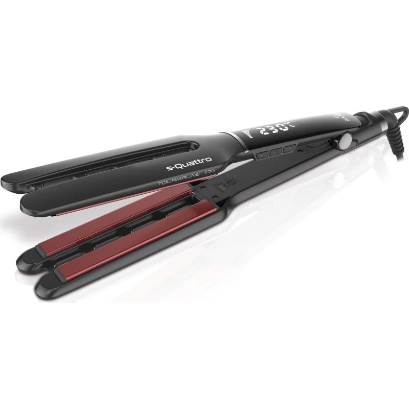 Fladjern S-Quattro Digital Turmalin, Sort, 110 mm