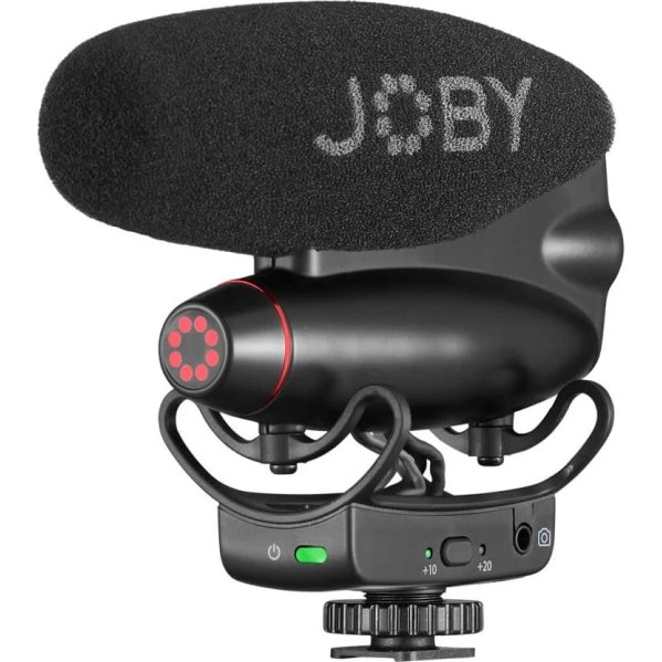 Joby Wavo Pro DS Mikrofon til Kamera (3,5mm) - Sort