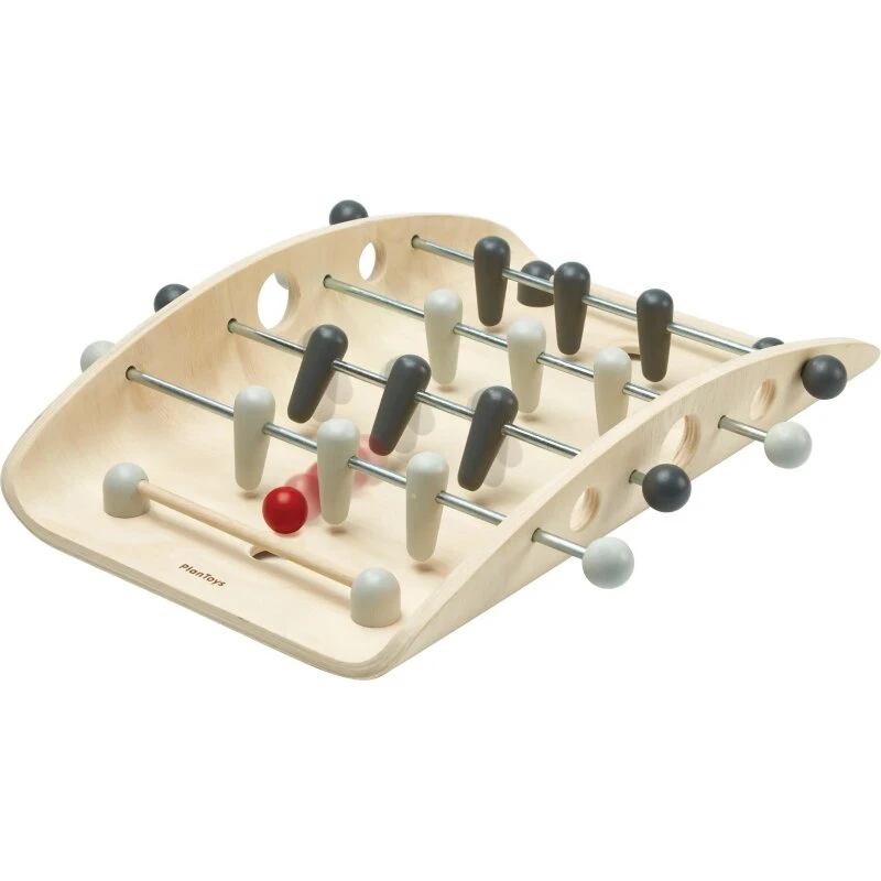 PlanToys Soccer Game – træ bordfodbold til børn (3+)