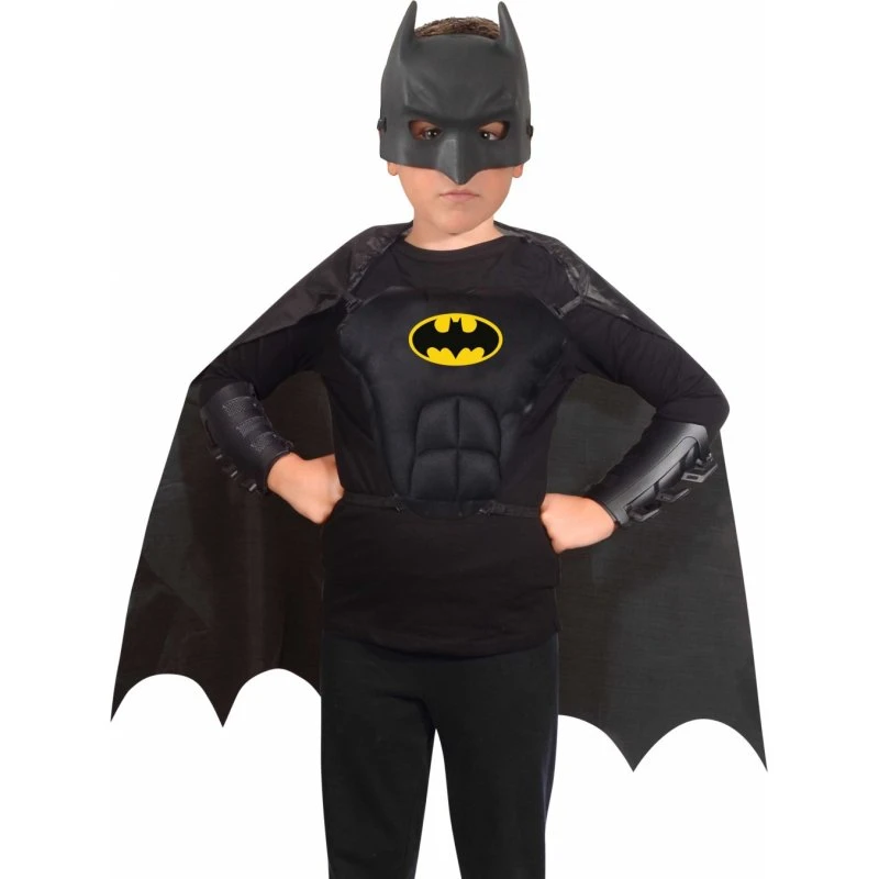 Ciao Srl Batman Kostume med Maske og Kappe – 5-12 År