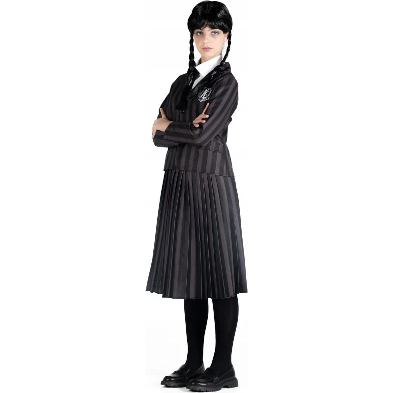 Ciao Srl Wednesday Addams Nevermore Academy Kostume, 6-8 År