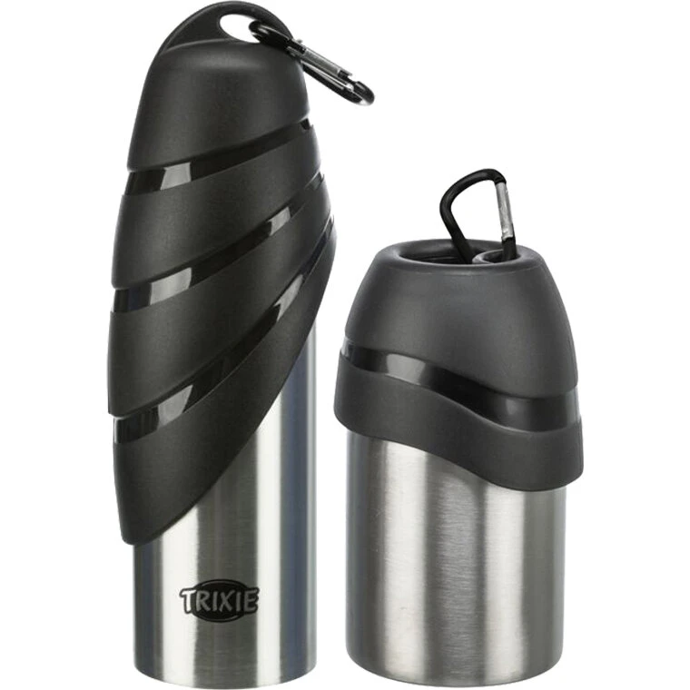 Trixie vandflaske med skål 300 ml (0,3/0,75 l)