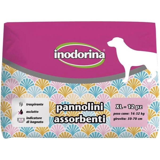 Inodorina Engangsbleer XL 50-70 cm, 12 stk