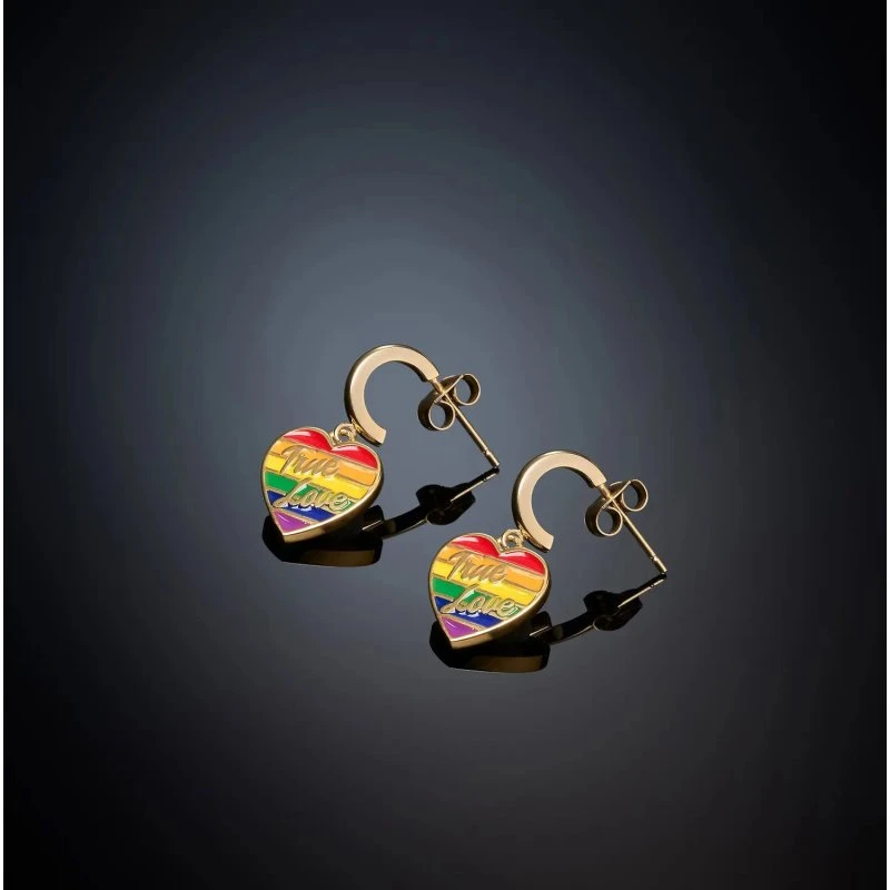 Chiara Ferragni Love Parade True Love Regnbue Øreringe