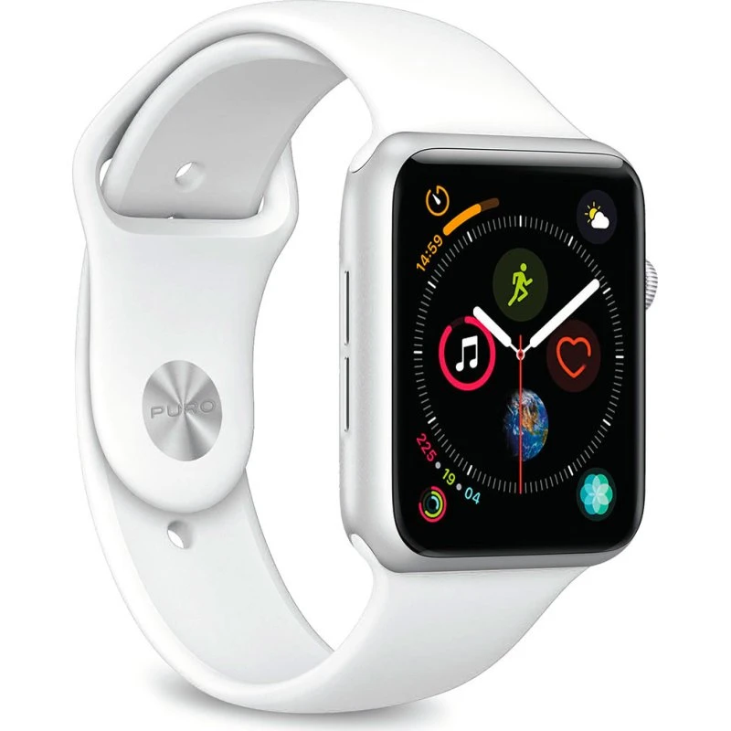 Puro ICON Hvid Rem til Apple Watch 42-44mm