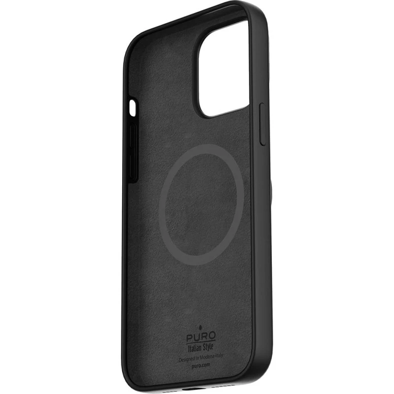 Puro iPhone 14 Pro Cover Icon (MagSafe) Sort