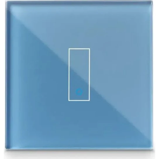 Iotty Smart Switch Enkelt Knap - Cyan