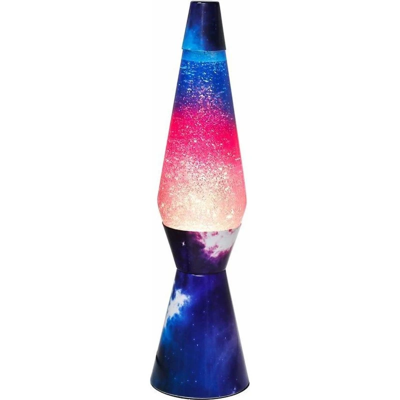 iTotal Lava Lampe 40 cm Galaxy Glitter