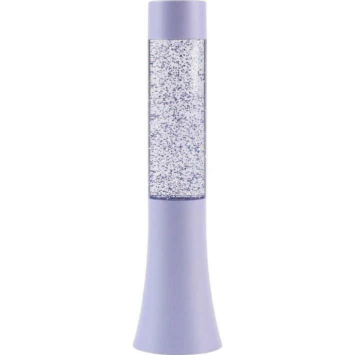 iTotal Glitterlampe Pastel Lilla 33,5 cm