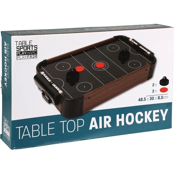 Airhockey bordspil mini 48,5×30×8,5 cm