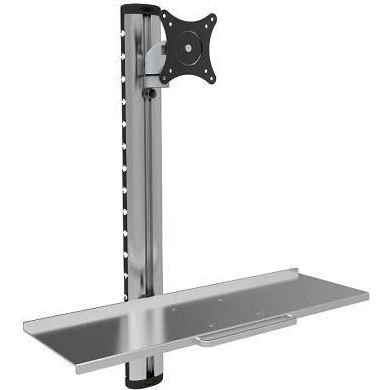 TECHly ICA-PLW 01 Skærmbeslag Væg, 15-27", Sølv