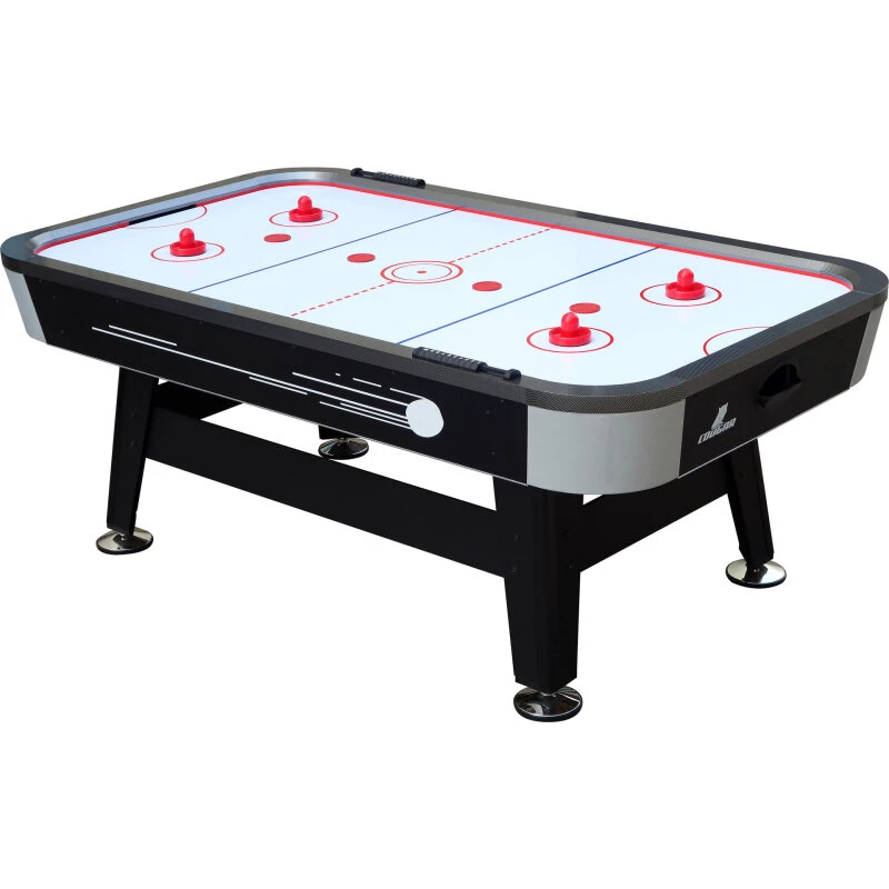 Cougar Super Scoop Airhockeybord 7 ft, sort