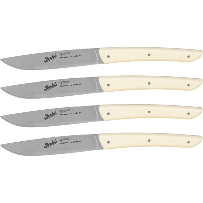 Berkel Steak Kniv Sæt (4 dele) Cream