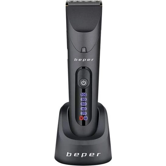 Beper 40743 Barbermaskine med LED-display, 90 min. drift
