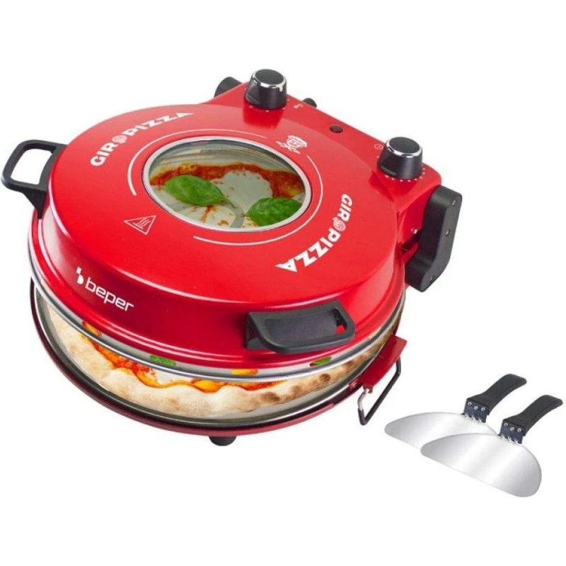 Beper P101CUD301 Elektrisk Fonduesæt, Rød, 1200W