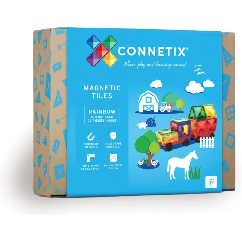 Connetix Rainbow Motion Pak 24 stk