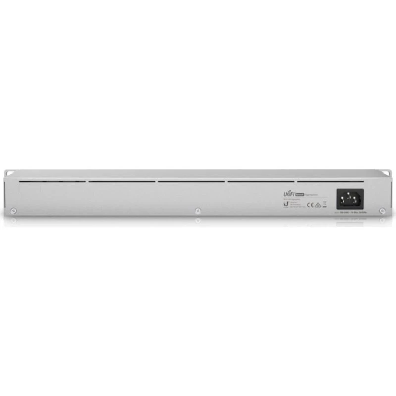Ubiquiti USW-Aggregation 8x SFP+ 1U Fanless L2 Switch Sølv