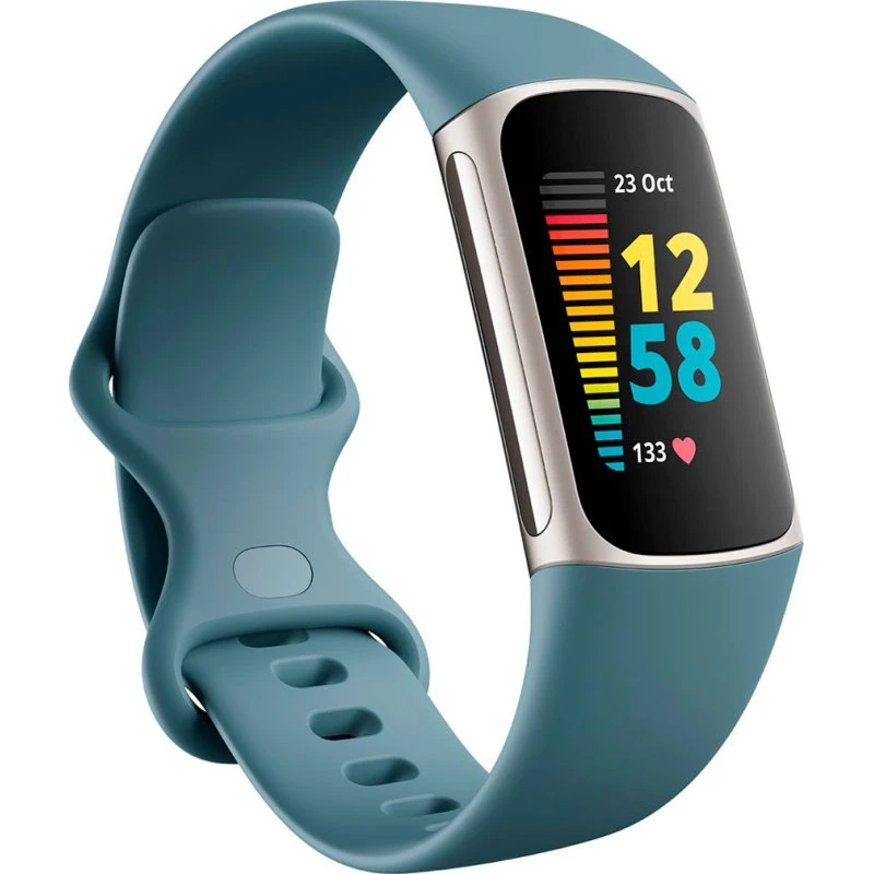 Fitbit Charge 5 Smartwatch med GPS - Steel Blue