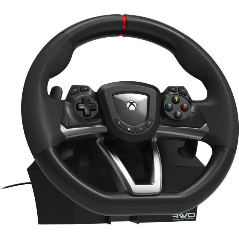 Hori Racing Wheel Overdrive Sort, Rat + Pedaler til Xbox Series X/S & PC