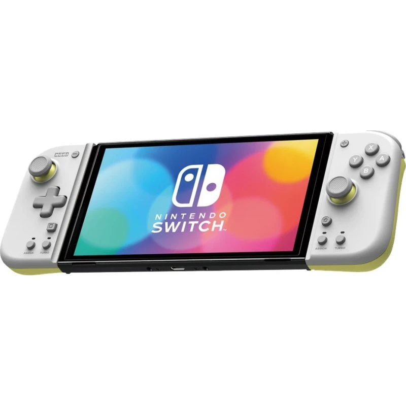 Hori Split Pad Compact Controller til Nintendo Switch, Grå/Gul
