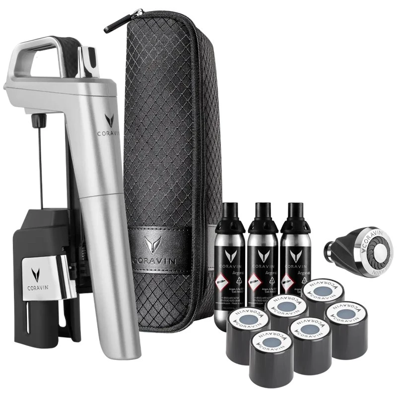 Coravin Timeless Six+ Vinsystem Sølv