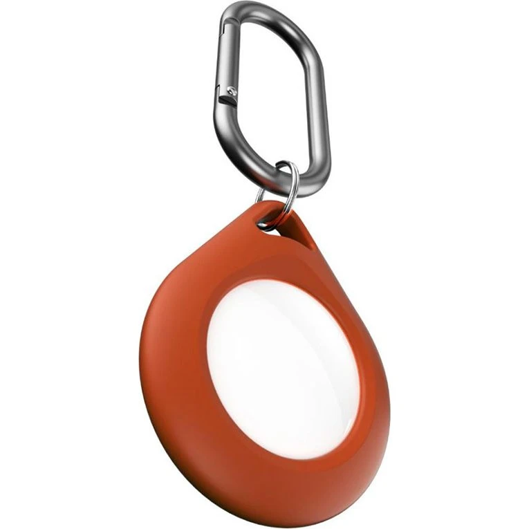 KeyBudz Secure Dock for AirTag 4-pack - Tan