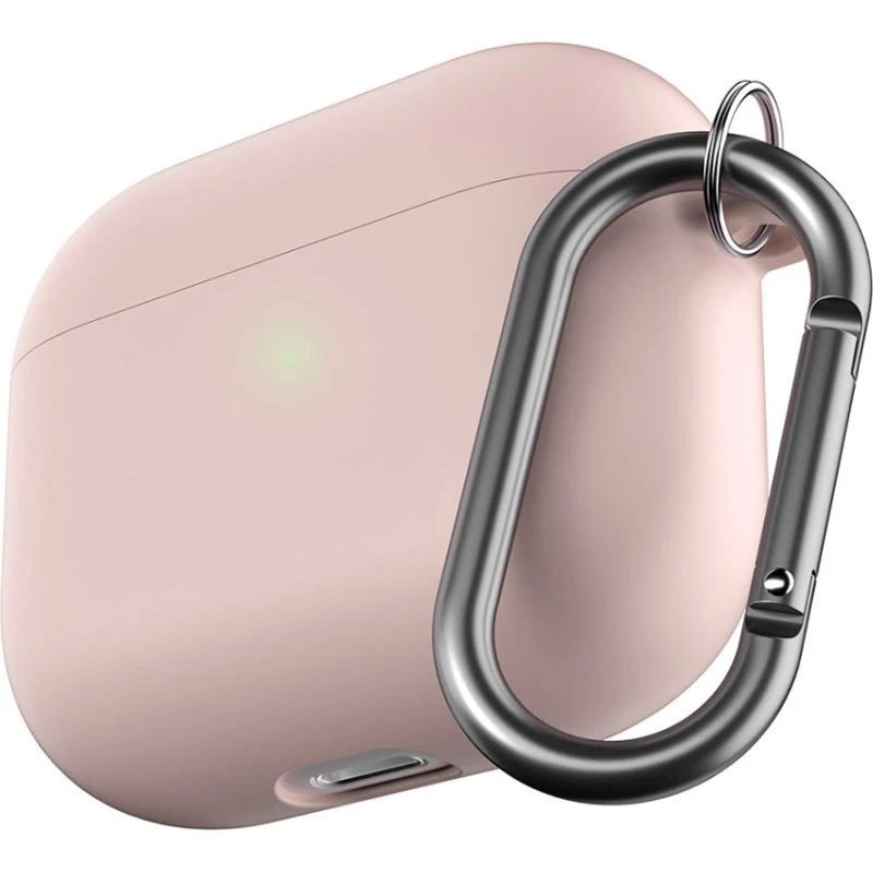 KeyBudz HyBridShell Series AirPods 3 Hård Skærm med Karabinhage, Pink
