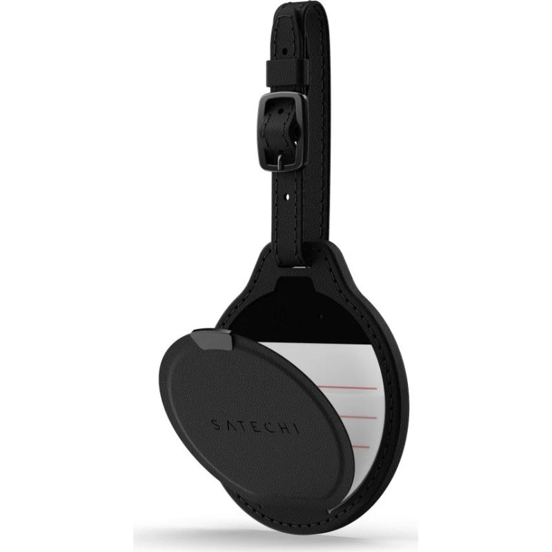 Satechi FindAll Vegansk Læder Luggagetag - Sort