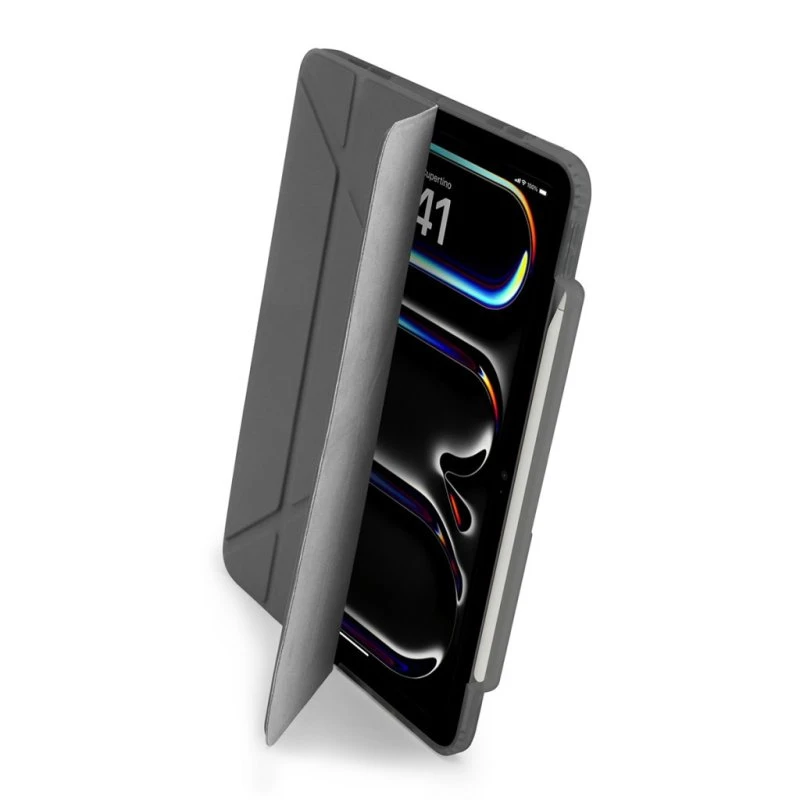 Pipetto Origami No3 Pencil Case til iPad Pro 13" (2024) Grå