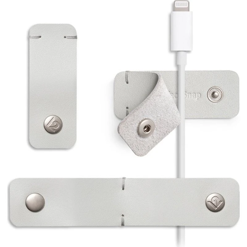 Twelve South CableSnap Stay Dove Grey