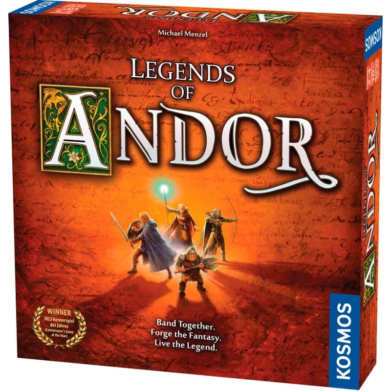 Thames & Kosmos Legends of Andor – Legendarisk spiloplevelse for 2-4 spillere