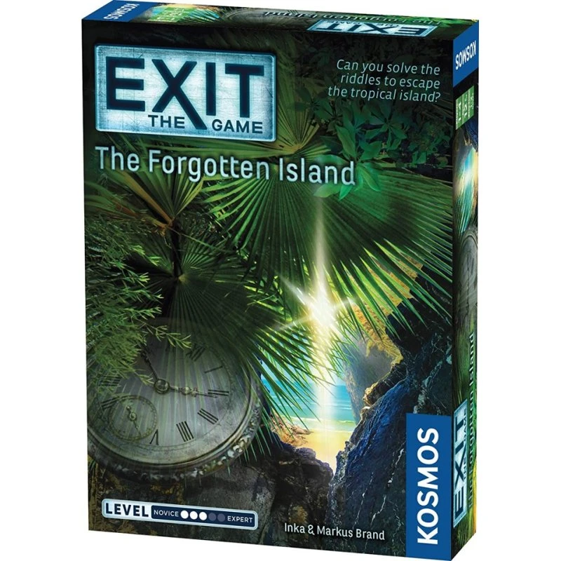 EXIT: The Forgotten Island (ENG) – Escape Room Spil for 2+ spillere