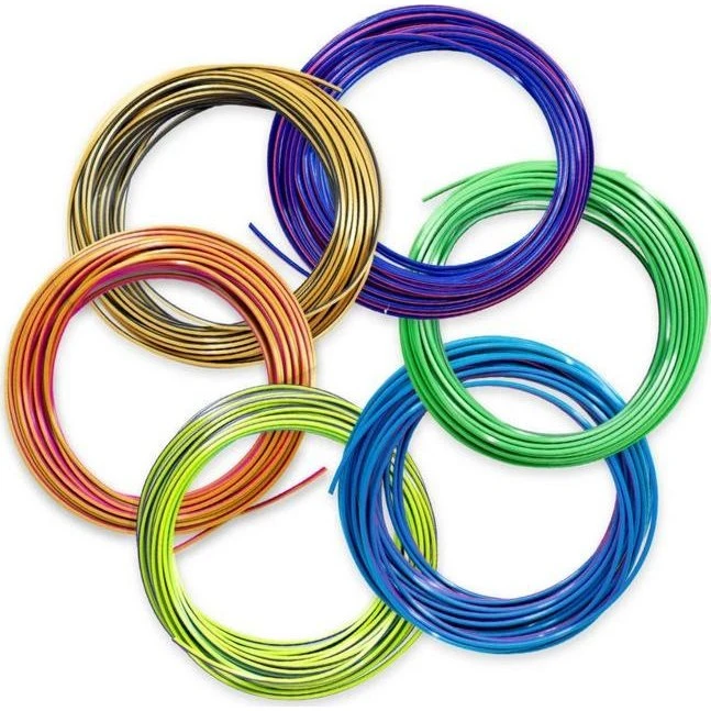 3Doodler Flow PLA Filament Refills, 6 Farver