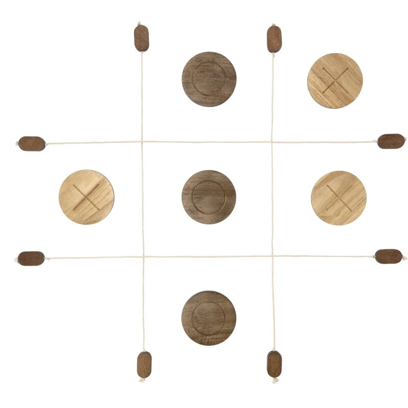 Moments Of Play Kryds og Bolle i bejdset gummitræ