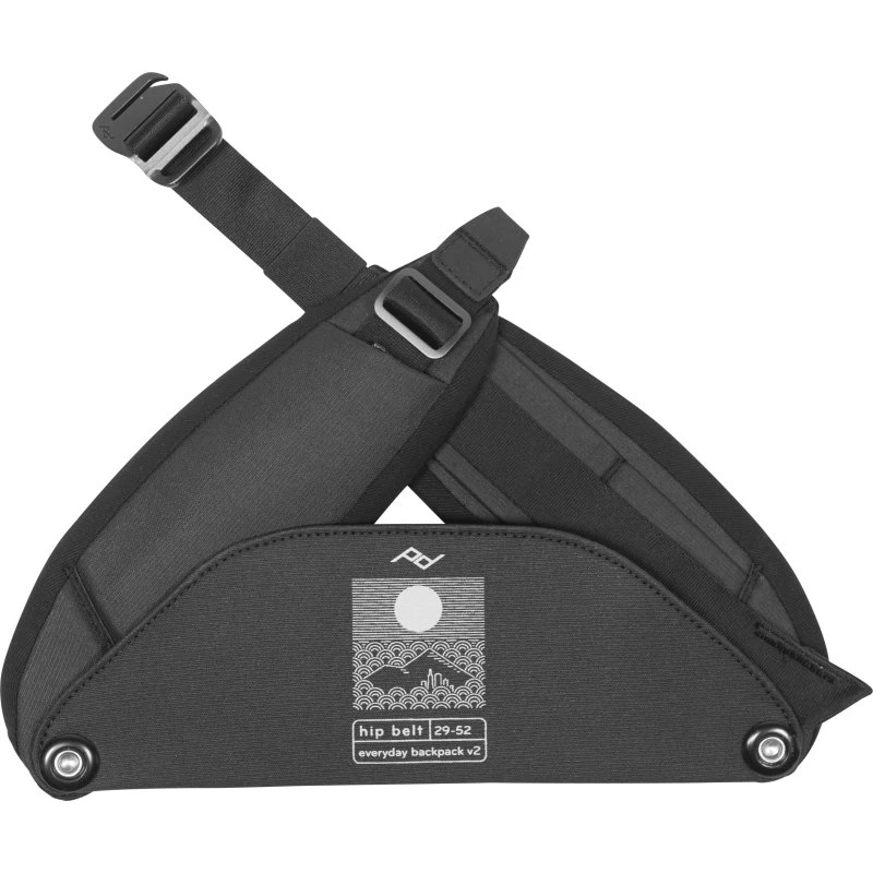 Peak Design Everyday V2 Hip Bæltetaske, Sort, 29-52cm