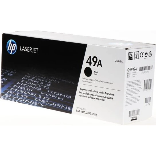 HP 49A Q5949A Sort Toner, 2500 sider