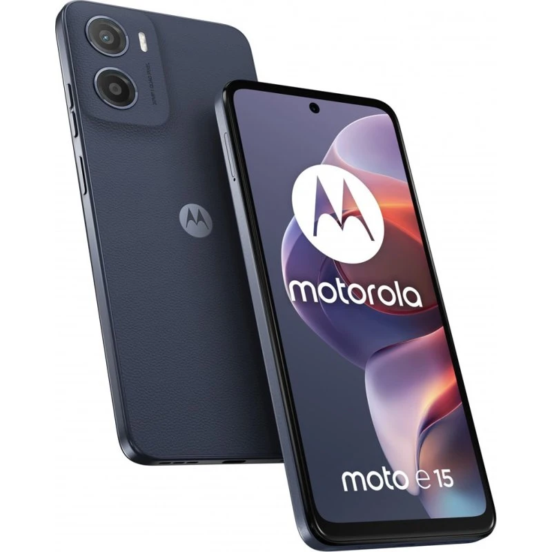 Motorola Moto E15 6,67" Blå, Android 14, 2GB RAM, 64GB