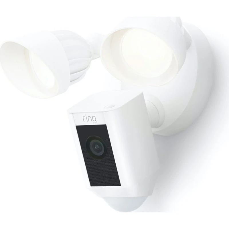 Ring Floodlight Cam Wired Plus Hvid