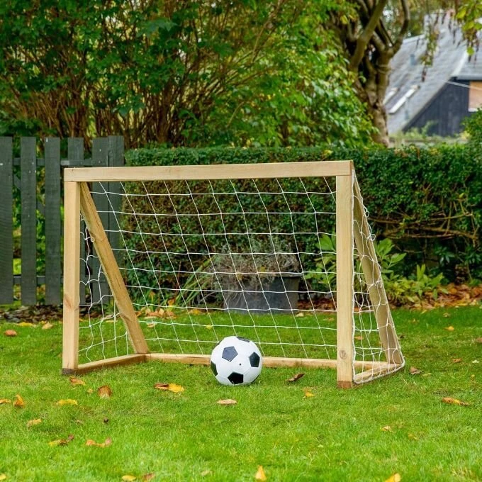 Homegoal Classic Micro fodboldmål 125 cm - træ