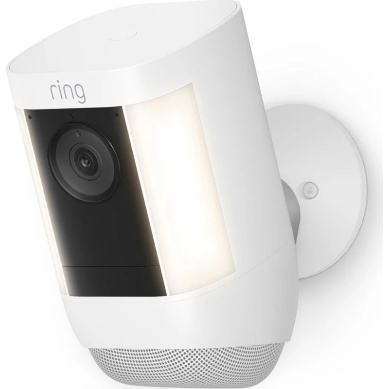 Ring Spotlight Cam Pro Battery Hvid