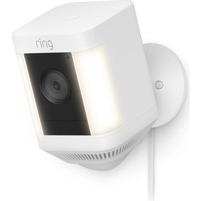Ring Spotlight Cam Plus Plug-in Hvid